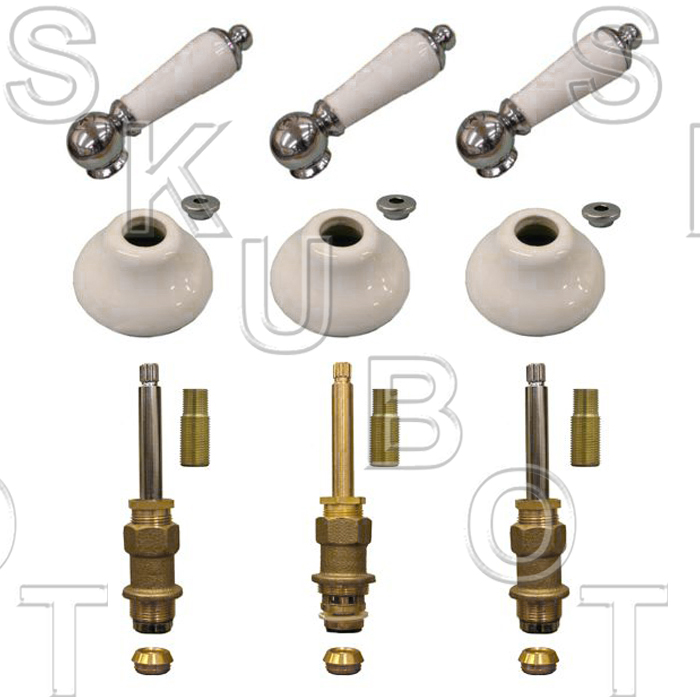 Factory Direct Plumbing Supply Replacement Price Pfister 3 Valve Tub   P021 25011 