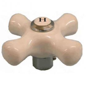 Replacement for American Standard* Renu* Cross Porcelain Hot