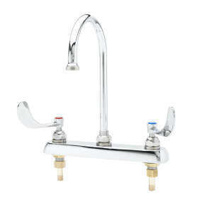 T&amp;S BRASS B-1142-04 8&quot;C/C DECK MOUNT WORKBOARD FAUCET