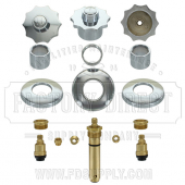 Replacement Am Std* Heritage* 3 Valve Rebuild Kit w/ Aquaseal* S