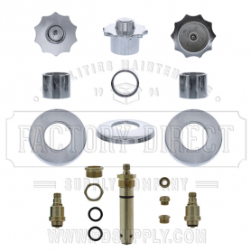 Replacement Am Standard* Heritage* 3 Valve Kit w/ R Series* Stem