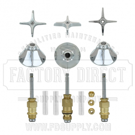 Replacement Arrowhead Brass* Repair Kit 3 Valve Kit