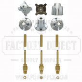 Replacement Central Brass* New Style Rebuild Kit 3 Valve