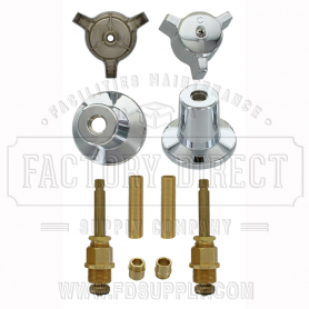 Replacement Central Brass* Short #078 Rebuild Kit 2 Valve