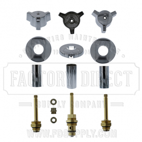 Replacement Indiana Brass* 3 Valve Rebuild Kit W/ 1663D Diverter