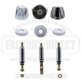 Replacement Michigan* 3 Valve Tub &amp; Shower Rebuild Kit