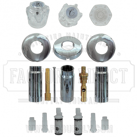 Replacement Moen* 3 Valve Tub &amp; Shower Repair Kit