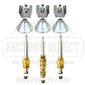 Replacement Savoy Brass* Repair Kit 3 Valve