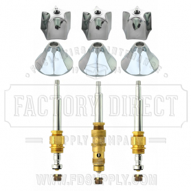 Replacement Savoy Brass* Repair Kit 3 Valve