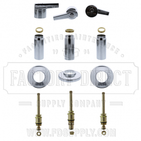 Replacement Sayco* 3 Valve Tub &amp; Shower Rebuild Kit