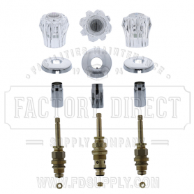 Replacement Sterling* 3 Valve Tub &amp; Shower Rebuild Kit