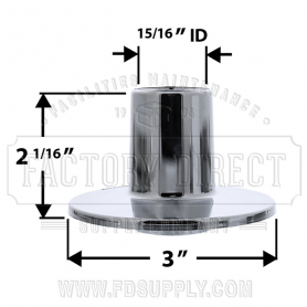 Replacement for American Standard* Cadet* Escutcheon