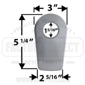 Replacement for Am Standard* Heritage* Horseshoe Escutcheon