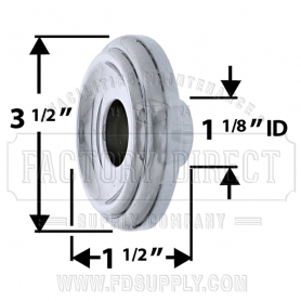 Replacement for Delta* Escutcheon Flange