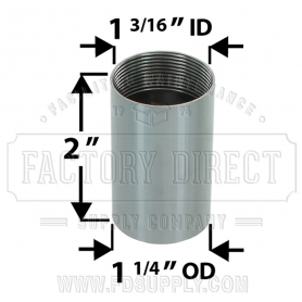 Replacement for Central Brs* OS Tub &amp; Shower Sleeve -1-1/4&quot; OD