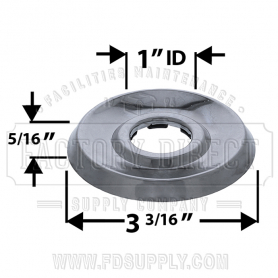 Replacement for Delta* Old Style 2-Handle Tub Escutcheon