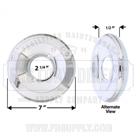 Replacement for Delta* Monitor* Escutcheon Flange Less Decal