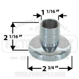 Replacement for Eljer* Ultima* &amp; Lifetime* Repl Escucheon Flange