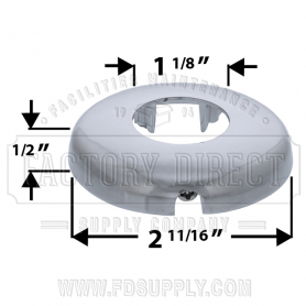 Replacement for Escutcheon Flange for Gerber* - Also fits Briggs