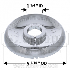 Replacement for Mixet* Escutcheon Chrome Plated