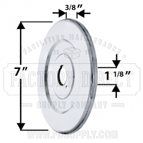 Replacement for Moen* Chateau* Escutcheon -Chrome