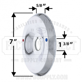 Moen Positemp* Escutcheon