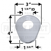 Price Pfister Teardrop Escutcheon -Also Fits Royal Brass