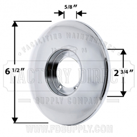 Replacement for Universal Rundle*/Carefree* Escutcheon Flange