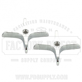 Replacement for American Standard* Chrome Cross Handles - Pair