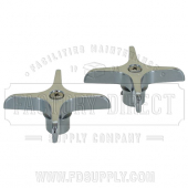 Replacement for Crane* Cross Handles -Pair Hot &amp; Cold
