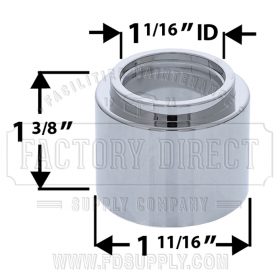 Symmons Safetymix Dome Cover w/Lock Nut