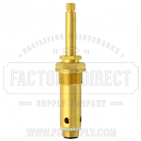 Replacement Crane-Repcal* Tub &amp; Shower Diverter Stem -Plain Brass