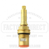 Replacement for Nicolazzi* Cer Disc Cartridge -Hot -Pol Brass