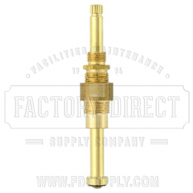 Phylrich* Wdsprd Lav Replacement Stem -LH Cold -Pol Brass