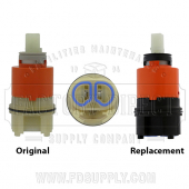 Replacement for Wolverine Brass* Pressure Balancing Cartridge