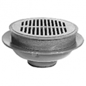 Click to expand Zurn ZB541-4NH 12In Dia Heavy Duty Drain w/Polished Bronze Grate